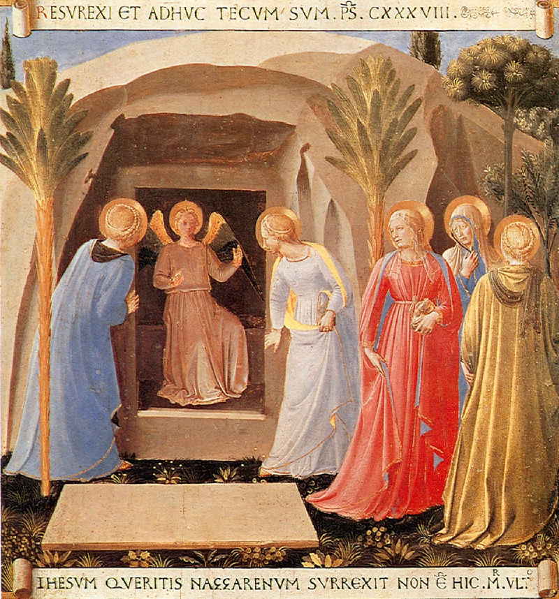 Beato Angelico Donne al sepolcro (105K)