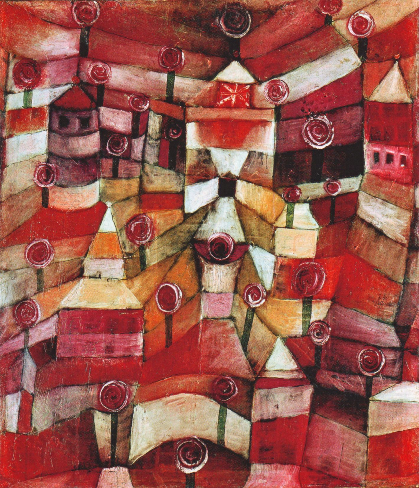 Paul Klee Giardino di rose 1920 (453K)